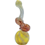 LA Pipes "Rake Bubb" Fumed Sherlock Bubbler Pipe (Various Colors)