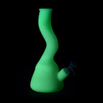 Ritual - 10'' Wavy Silicone Beaker - UV Titanium White