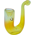 LA Pipes "Calabash" Fumed Glass Sherlock