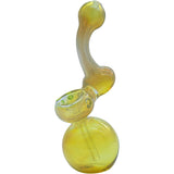 LA Pipes "Silver Sherlock" Fumed Sherlock Bubbler Pipe (Various Colors)