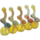 LA Pipes "Rake Bubb" Fumed Sherlock Bubbler Pipe (Various Colors)