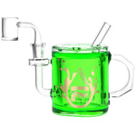 Pulsar Coffee Cup Glycerin Dab Rig | 6" | 14mm F