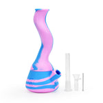 Ritual - 10'' Wavy Silicone Beaker - Cotton Candy