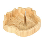 Bamboo Dog Paw Spiked Ashtray | 4.25" x 4"