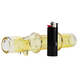 LA Pipes Silver Fumed Steamroller