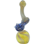 LA Pipes "Rake Bubb" Fumed Sherlock Bubbler Pipe (Various Colors)