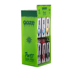 Ooze Slim Twist Battery w Charger- 4"/320mAh/Asst - 48PC DISP