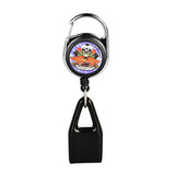 Death Tattoo Design Lighter Leash w/Mini Carabiner Display - 30pc