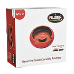 Fujima Reactive Finish Ceramic Ashtray | 6.5"