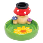 Fujima Mushroom & Flowers StashTray - 5.75"