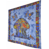 Psychedelic Mushroom Garden Tapestry-2